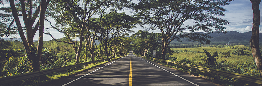 Nice straigt road